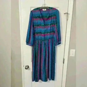 Vintage 80’s Midi Dress